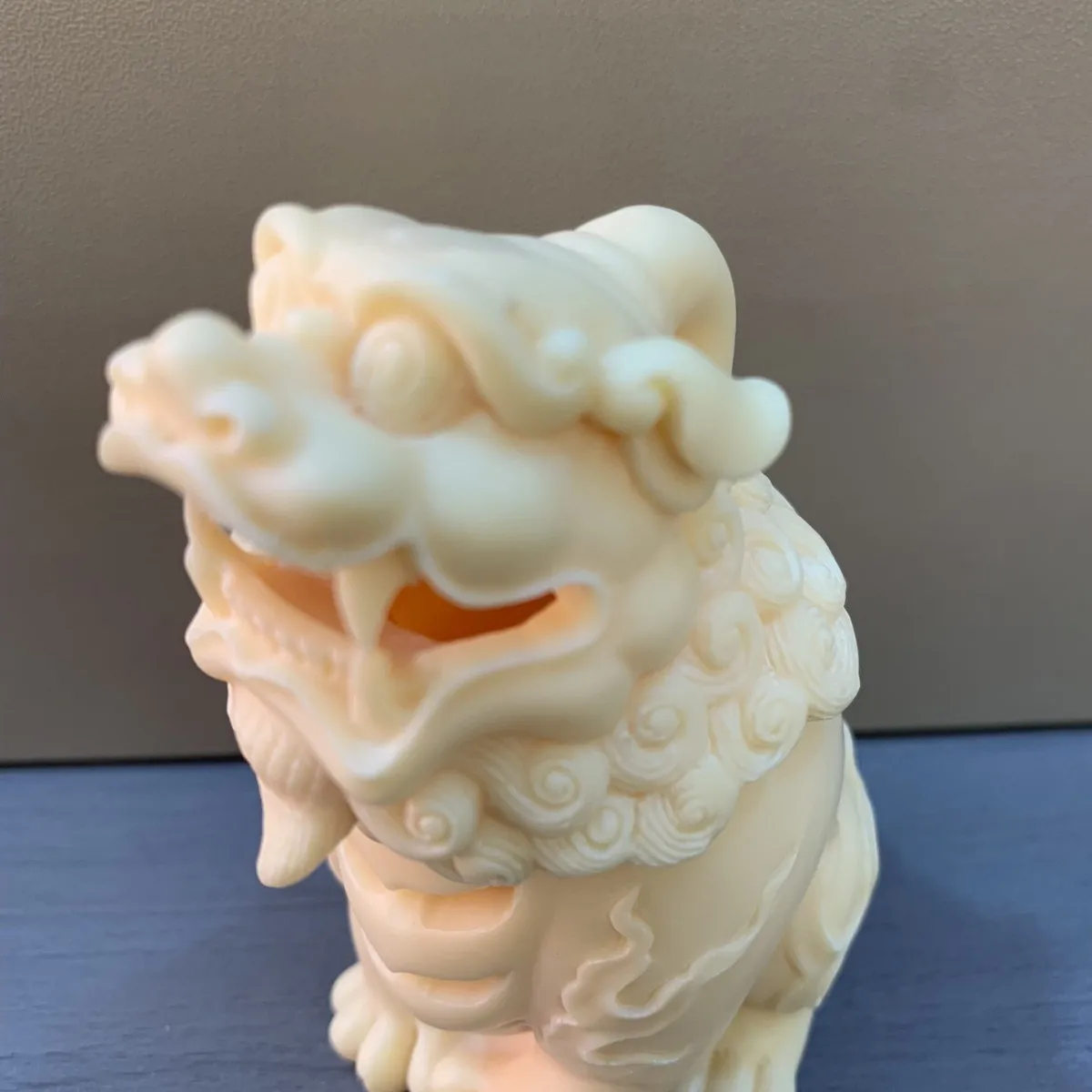 Ivory Nut Hollow Carved Incense Burning Pixiu Figurine Home Tea Room Aromatherapy Lion Craft Ornament