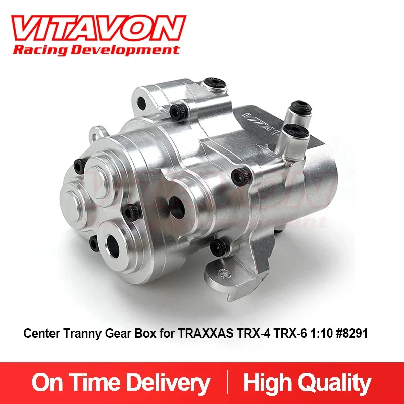 

VITAVON Alu7075 CNC Center Tranny Gear Box for TRAXXAS TRX-4 TRX-6 1:10 #8291