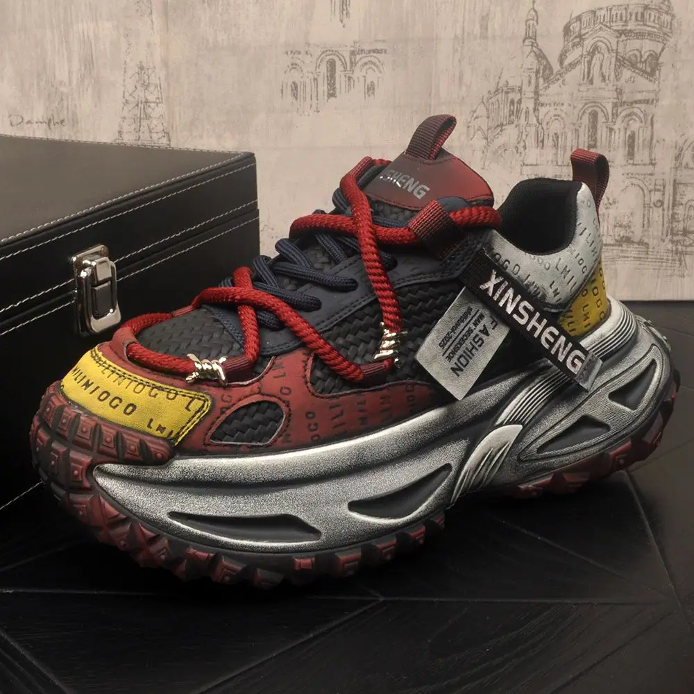 

Обувь для скейтбординга, хит продаж 2024, мужская спортивная обувь, обувь для бега на четыре сезона, модные дышащие кроссовки Tide Han Edition