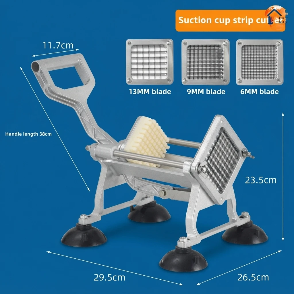 French Fries Potato Knife Stainless Steel Potato Slitting Machine Potato Fries Cucumber Vegetable Carrot Slitting Machine