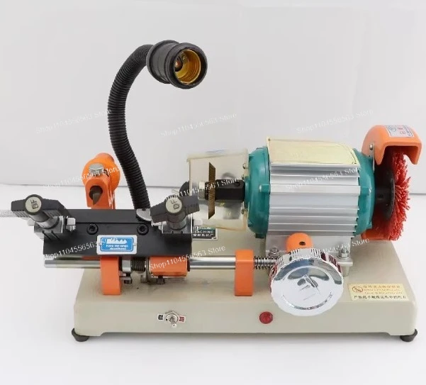 Horizontal Key Cutting Machine for Auto & Home Key Duplicator, 220V/110V Dual Voltage Professional Locksmith Tool