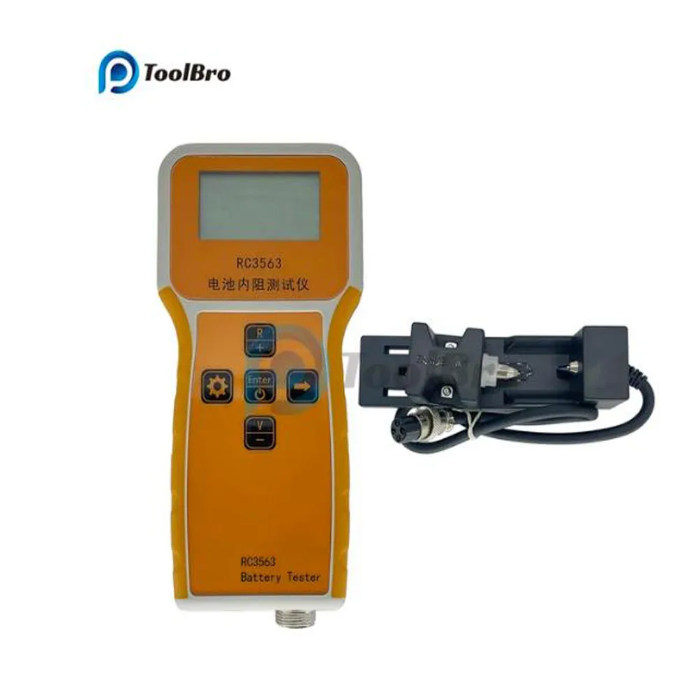 RC3563 Digital Battery Tester Voltage Internal Resistance Detector Trithium Iron Phosphate Storage 18650 Lithium Battery Meter