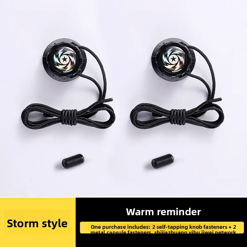 أحذية رياضية صديقة للكسول بأزرار دوارة: أحذية رياضية بدون ربطة عنق وغير ربطة مع أربطة أحذية سميكة باللونين الأسود والأبيض وأبازيم مقبض