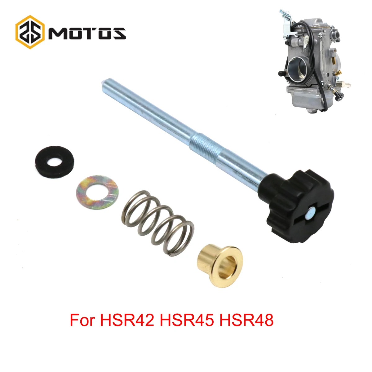ZS мотоциклы длинный и короткий гибкий кабель, неисправный винт для Mikuni HSR 42/45/48, плоские карбюраторы, винт регулятора холостого хода 990-605-065