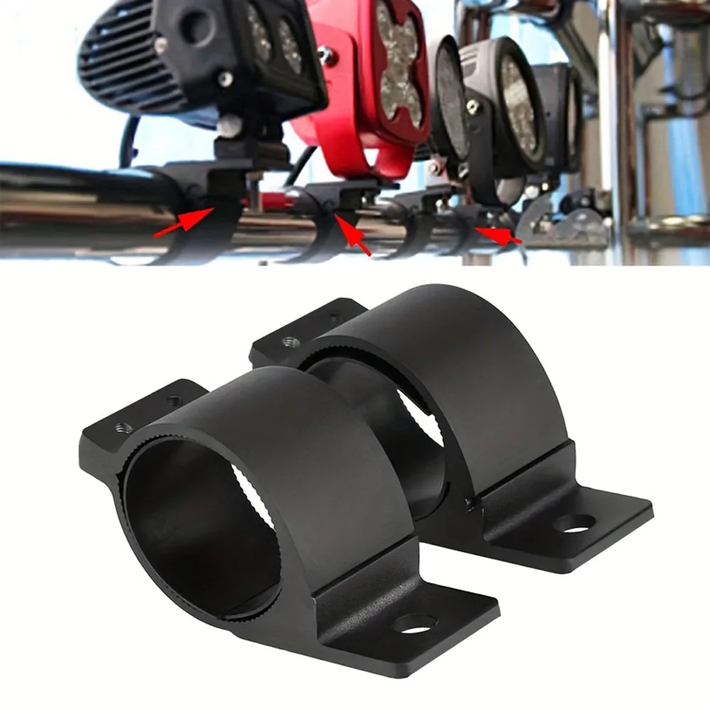 

Светодиодный светильник 76-81 мм, монтажный кронштейн для бильпа, зажим для Jeep 4x4 Off Road UAZ UTV ATV, прожектор, светодиодный держатель для рабочего освещения