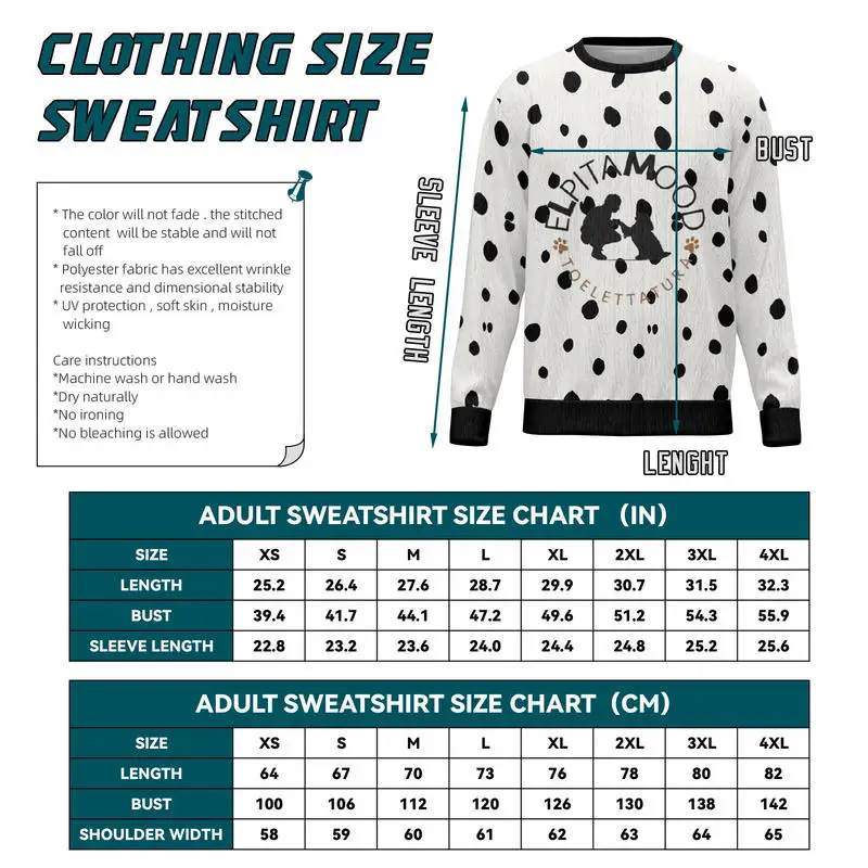 سترة عيد الميلاد القبيحة المضحكة للرجال مع طباعة جرافيك سانتا كلوز بلوفر شتوي دافئ كاجوال فضفاض مناسب لعيد الميلاد