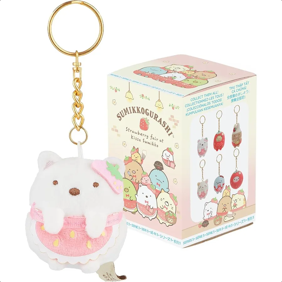 

SUMIKKOGURASHI SanX Original Strawberry Series Blind Box 1 out of 6 pcs
