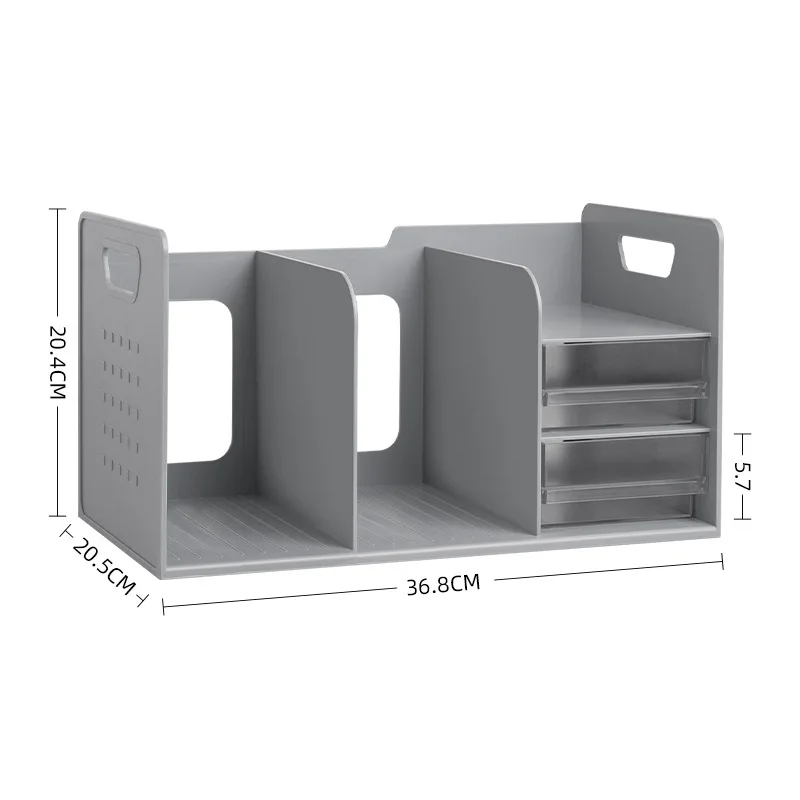 Imagem -03 - Estante de Mesa Simples para Crianças Mesa de Leitura Rack de Armazenamento Baffle Prateleira de Armazenamento Pequena