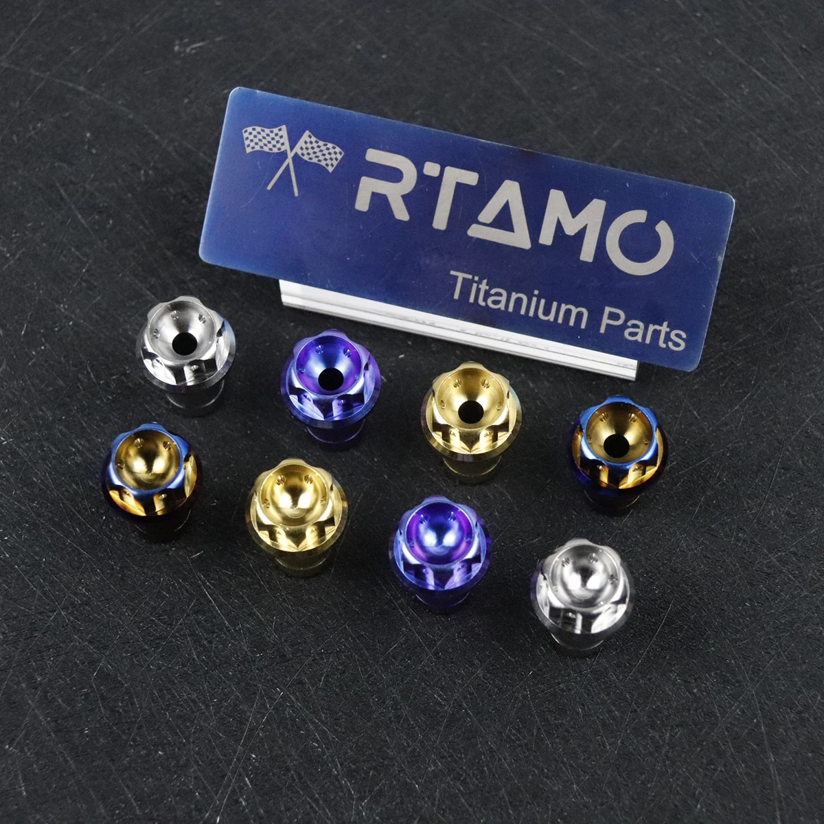 RTAMO Titânio Waste Oil Tubo Plug & Breather Tubo Plug para Modificação Motocicleta 1PC