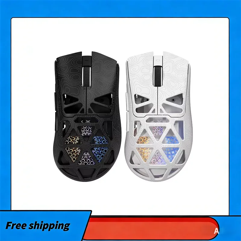 

2026 Furycube G11 Wireless Mouse Game Bluetooth The Third Mock Examination Paw3311 Lightweight Hollow Out Design Rgb Mouse Gift