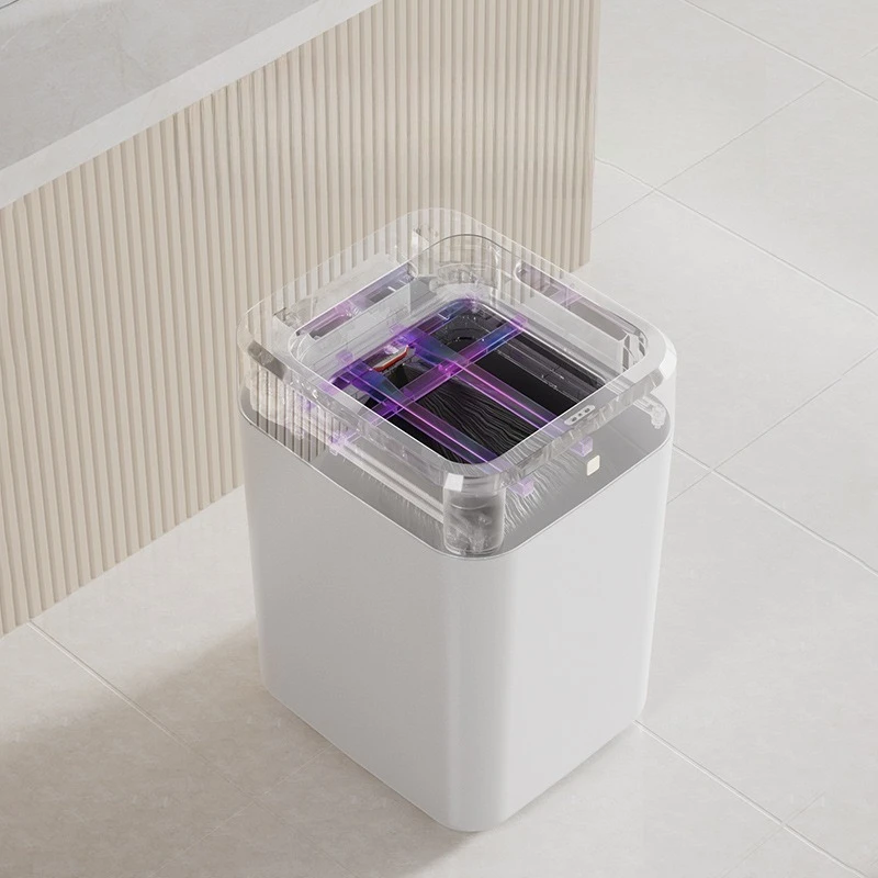 Inductive household automatic packing, bag changing, sealing, bathroom, bedroom, kitchen, living room, smart trash can