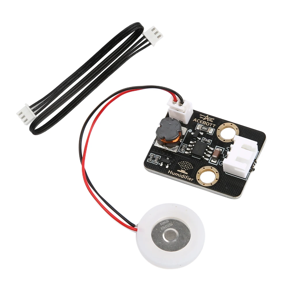 

4pcs/lot ACEBOTT Ultrasonic Nebulizer Humidifier Module Easy-Plug Compatible with ESP32/Arduino