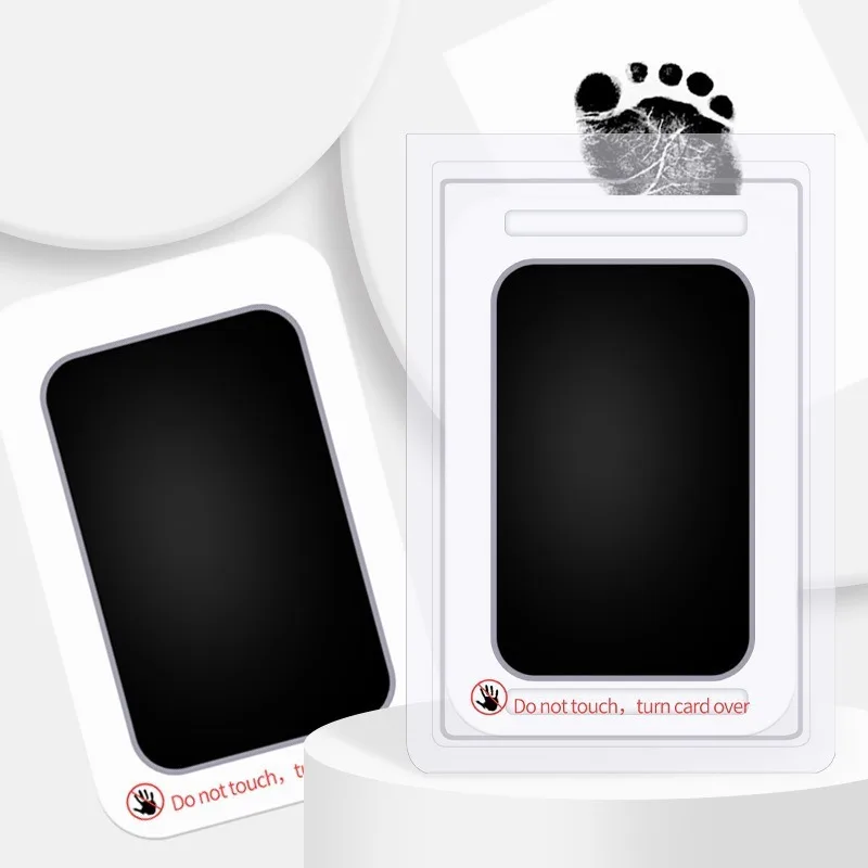 Paw Print Ink Pad Pet Dog Cat Pawprint Keepsake Frame Imprint Memory Souvenir For Pet Owners Home Desktop Display