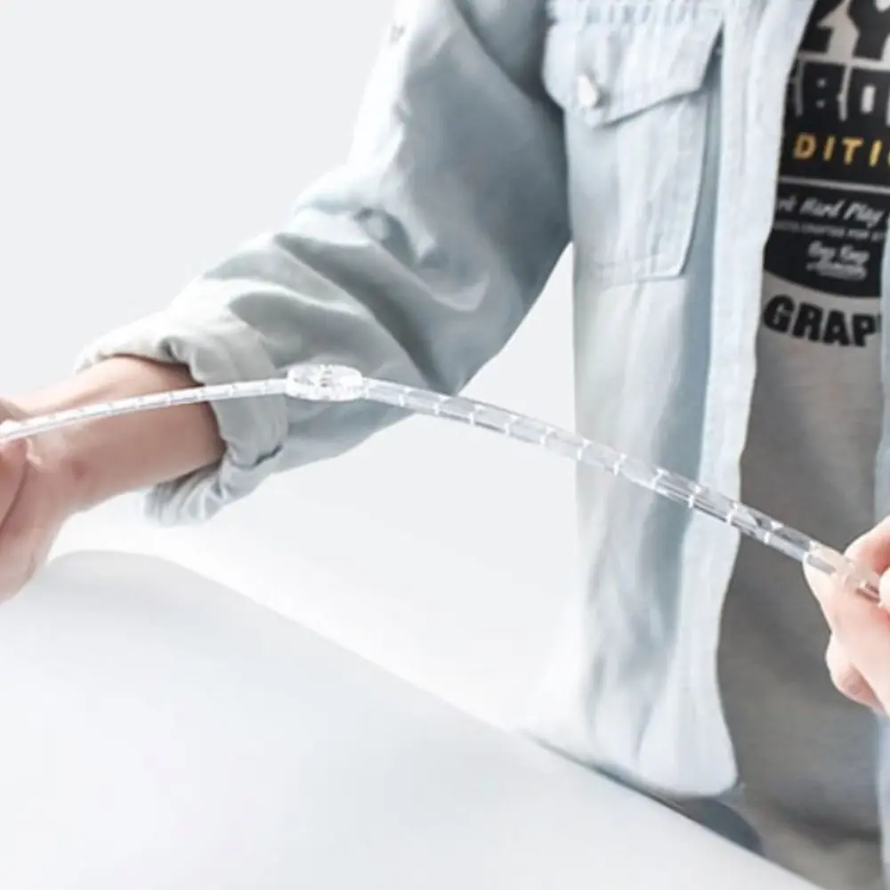 Artista Scuola Forniture per ufficio Design Disegno Righello Trasparente Pieghevole Righello Misurazione dell'angolo Righello Misurazione della geometria