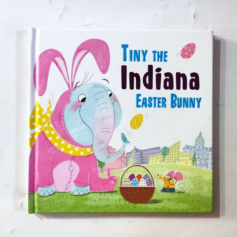 

Tiny The Indiana Easter Bunny English Original Picture Book