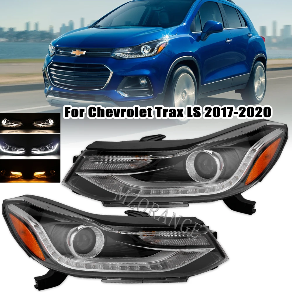 

front Headlights For chevrolet Trax 2017 2018 2019 2020 2021 2022 LED DRL projector Headlight Headlamp for Chevy Accessories