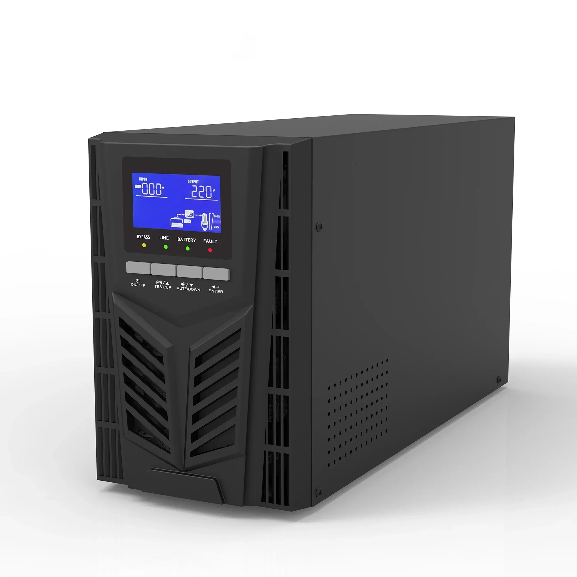 عالية Fre quency على الانترنت UPS 3kVA 2.7KW 120V بطارية احتياطية مزود الطاقة للاستخدام المنزلي