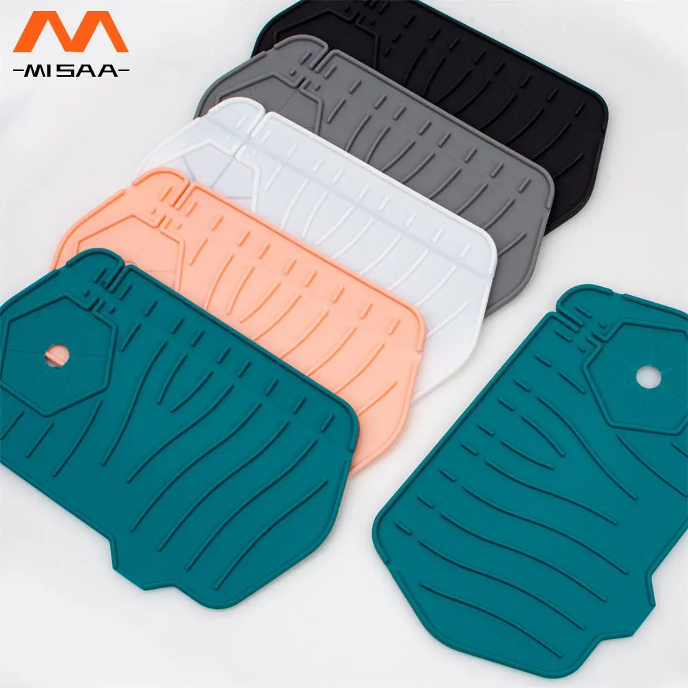 Drainage Pad Freely Cut And Easy To Use Thickened Silicone Packaging Method Bagged Material Silicone Sink Storage Drying Pad