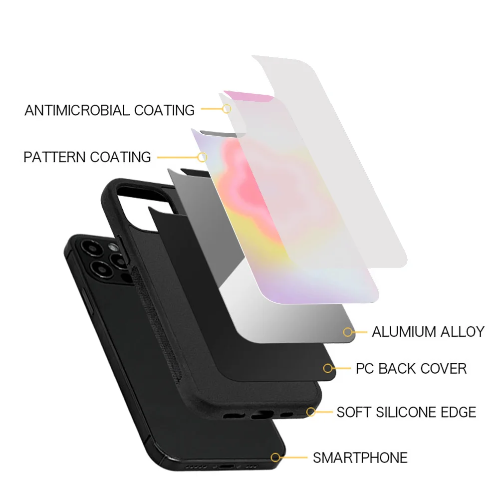 Aesthetic Aura Flower Phone Case For Samsung S10 S20 S21 S22 S24 S30 Plus ULTRA Mirror Acrylic Cover image 3