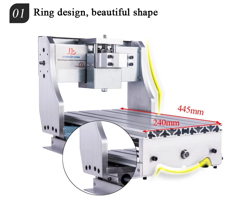 3020T 3020Z Mini Wood Working Frame Rack Machine Metal Milling Engraving Router 3 Axis Cutter Engraver RU Stock 300x200MM