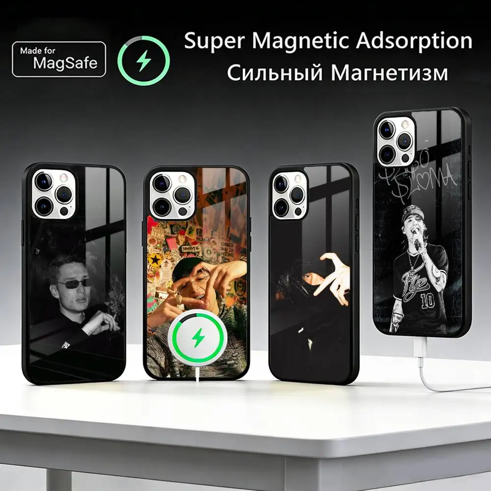 

P-Peso P-Pluma Mexico Singer Phone Case For iPhone17,16,15,14,13,12,11 Plus,Pro Max For Magsafe Wireless Charging