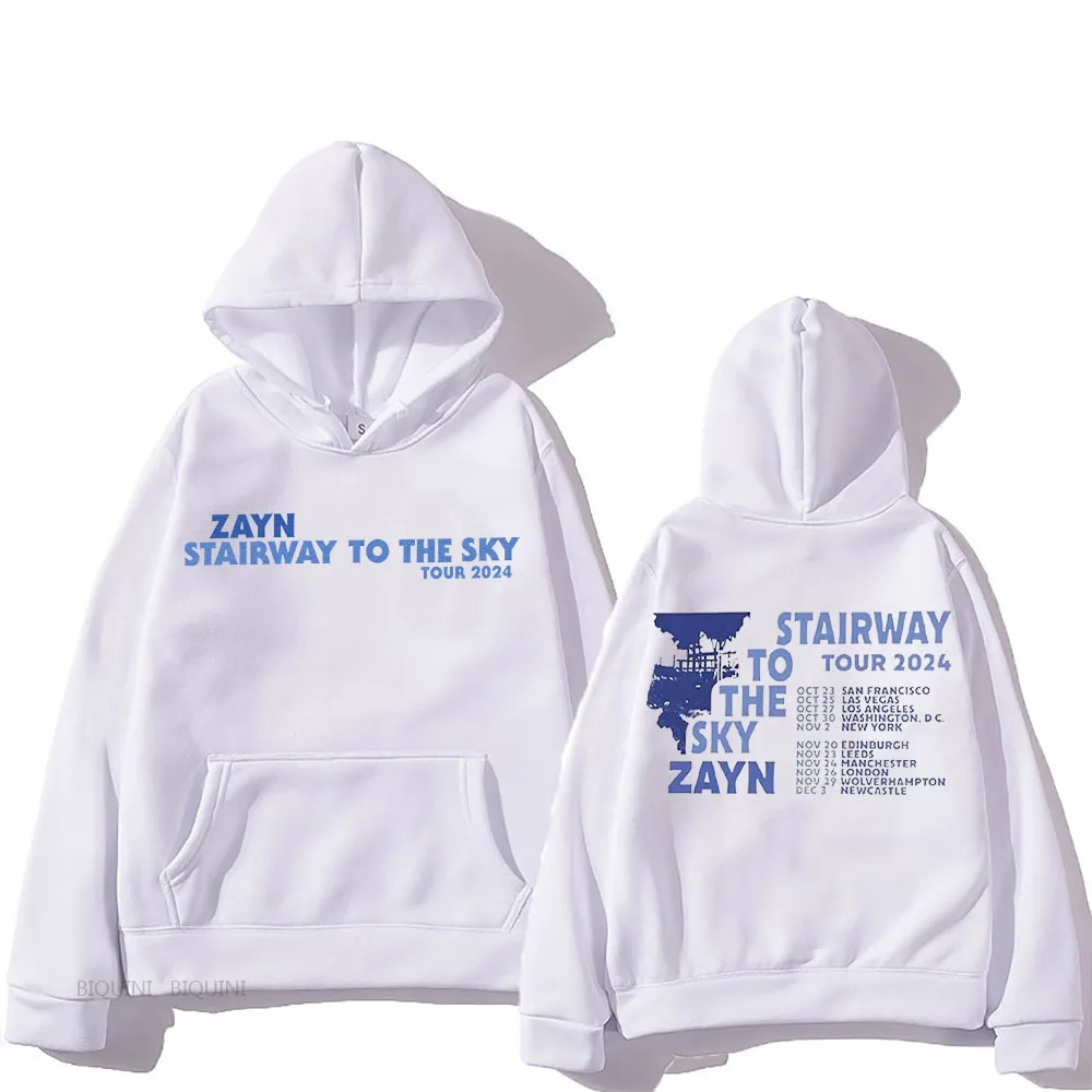 Zayn Malik Pullovers Startway To The Sky Zayn Hooded Funko Pop Fleece Sweatshirt With Hooded Casual Clothes Moletom Punk Hoody