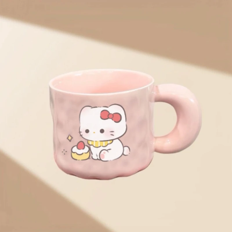 

Kitten mug, high-value cup, ceramic couple water , birthday gift