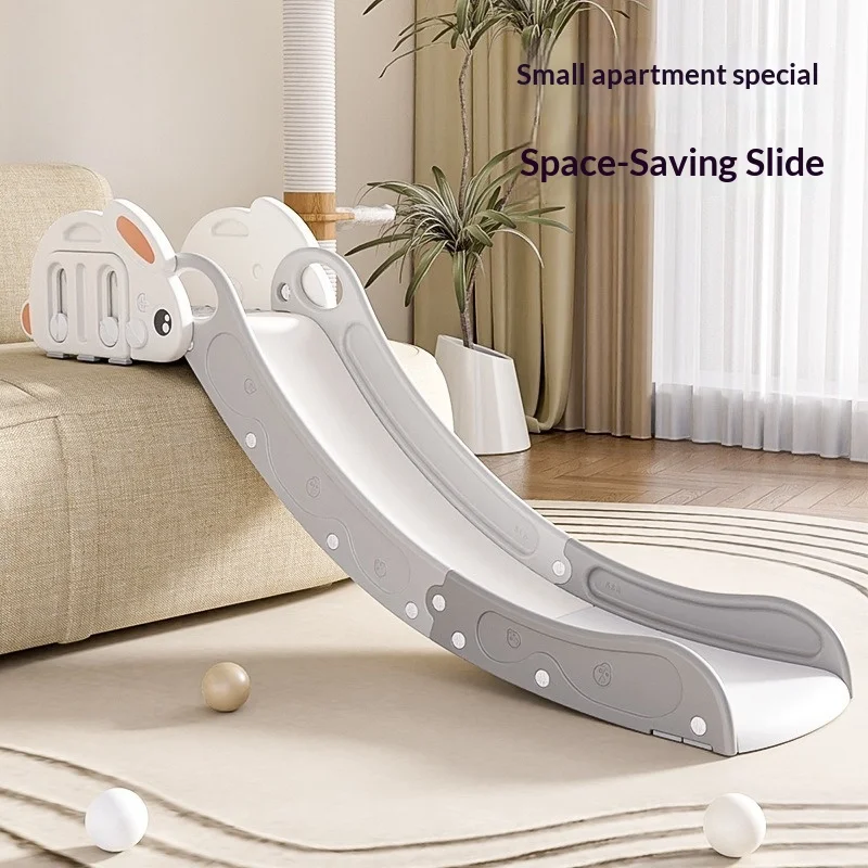 

Slide for Kids Toboganes Kids Foldable Long Thickened Plastic Slide Height Adjustable Indoor Outdoor Toddler Baby Home Play