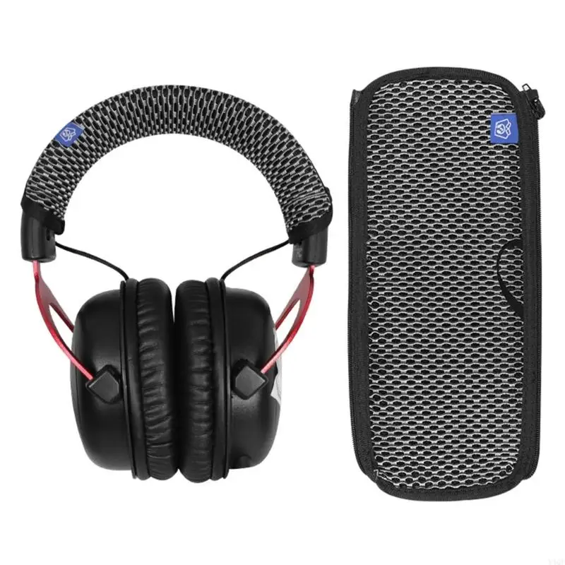 Cubierta flexible banda para cabeza auriculares anti-scratch y4QF para auriculares Cloud II