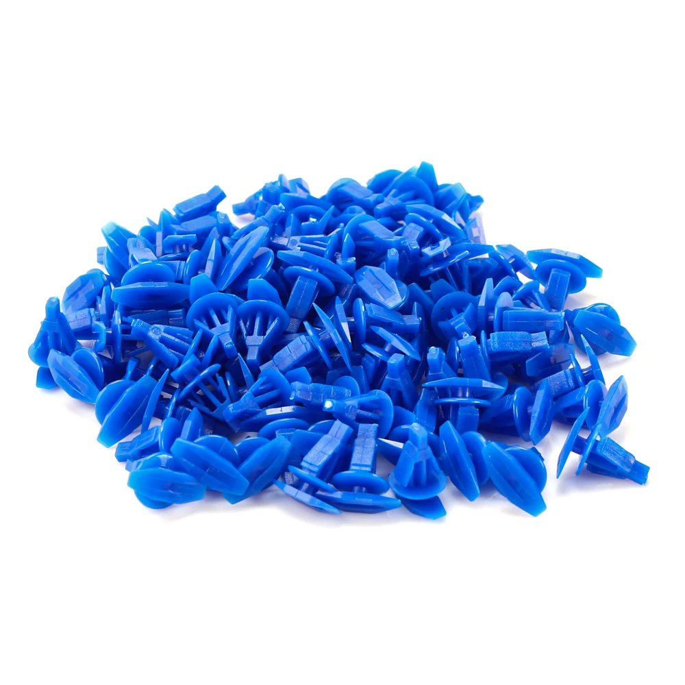 

100 шт., автозастежки, уплотнительная лента для дверей и окон автомобиля, уплотнительные зажимы для VW Honda Toyota Nissan, универсальные