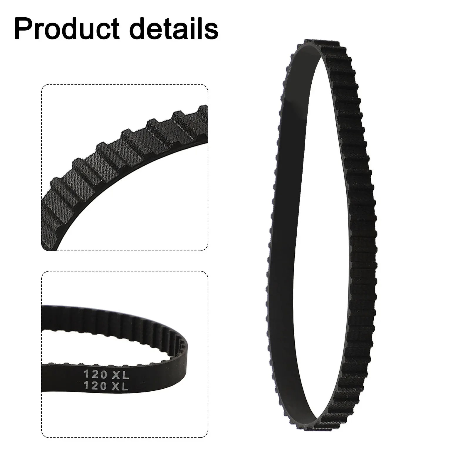 For Sander 352 Belt For Sander Drive Belt Black as Picture Easy To Install Reinforced Belt Reliable Replacement High Performance