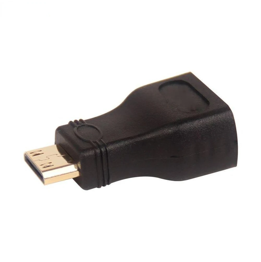 

Gold-Plated 1080P Mini HDMI-compatible Converter Male to Standard Extension Cable Adapter Female to Male Convertor