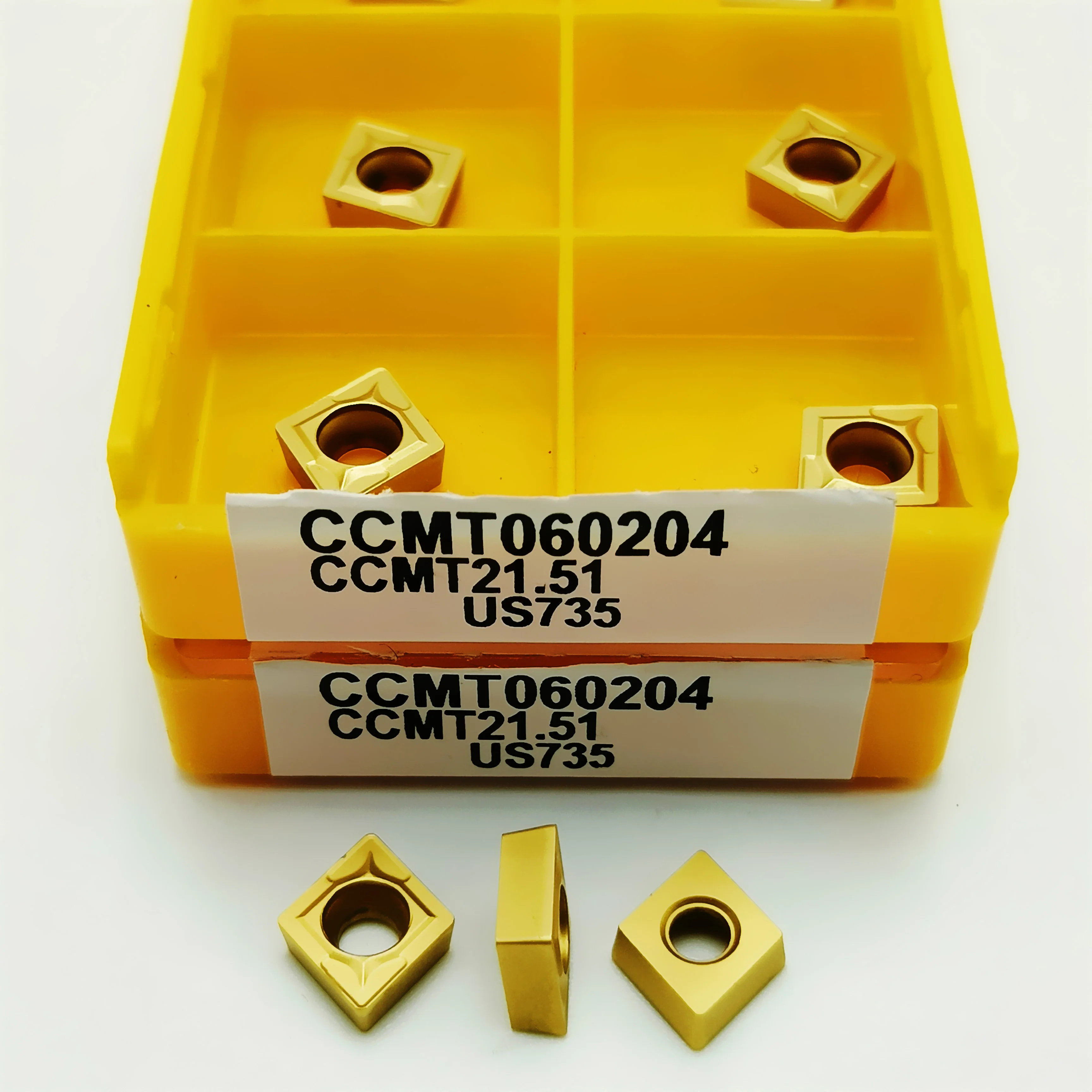 CCMT060204 US735 CNC Internal turning tool carbide turning tool milling tool lathe tool CCMT