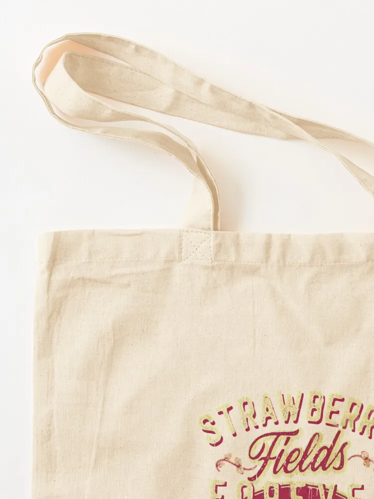 Strawberry Fields Forever Tote Bag tote bags cloth bags supermarket folding bag Handbags women custom bags