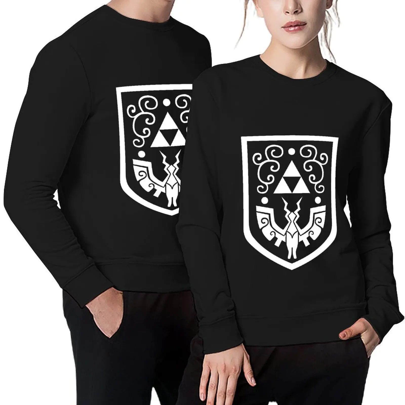 

Wind Waker Hylian Shield Pullover winter clothes mens clothing men clothes japanese style graphic sweatshirts