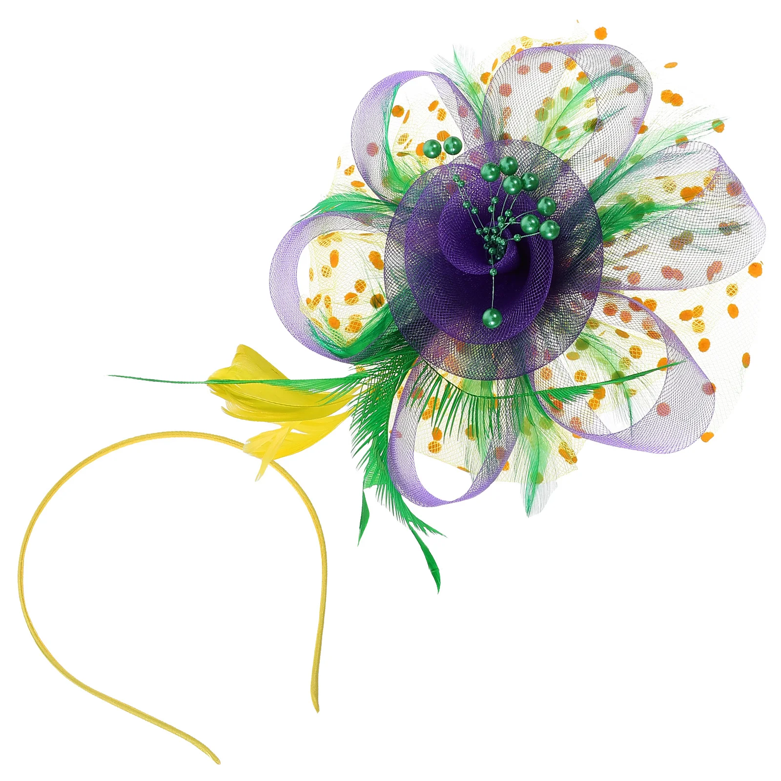 

Plume Fascinator Hat Lightweight Banquet Tea Party Wedding Hairpin Cocktail Hair Accessory Fascinator Hat Women Headdress