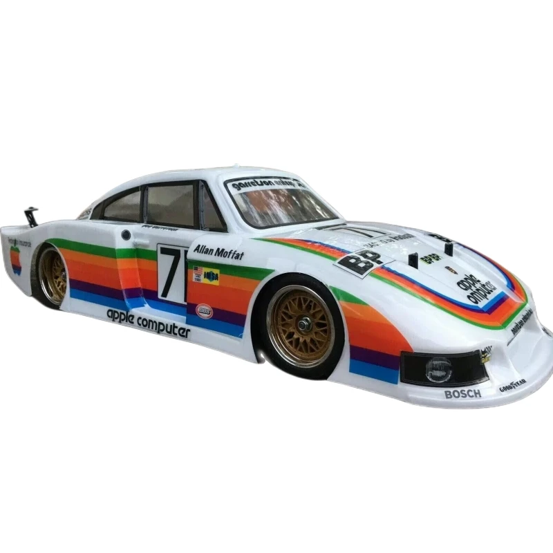 TC935 1/10 On Road Shell Body Porsch 935 Martini Racing Model for Rc Drift Car Toys Tamiya/Hsp/Kyosho 3R Chassis 258mm