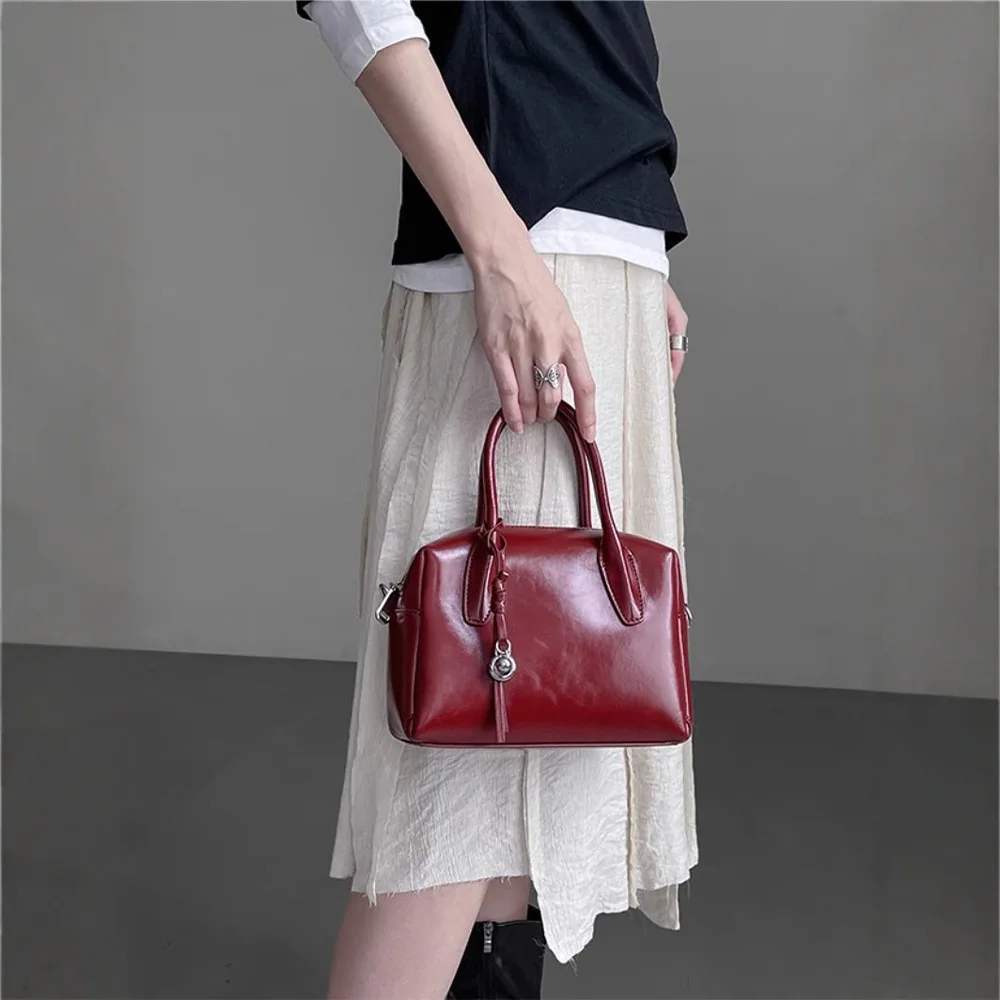 Frauen Aus Echtem Leder Schulter Tasche Weibliche Handtasche Totes Hohe Kapazität Pendler Tasche Daybag Umhängetasche Geldbörse