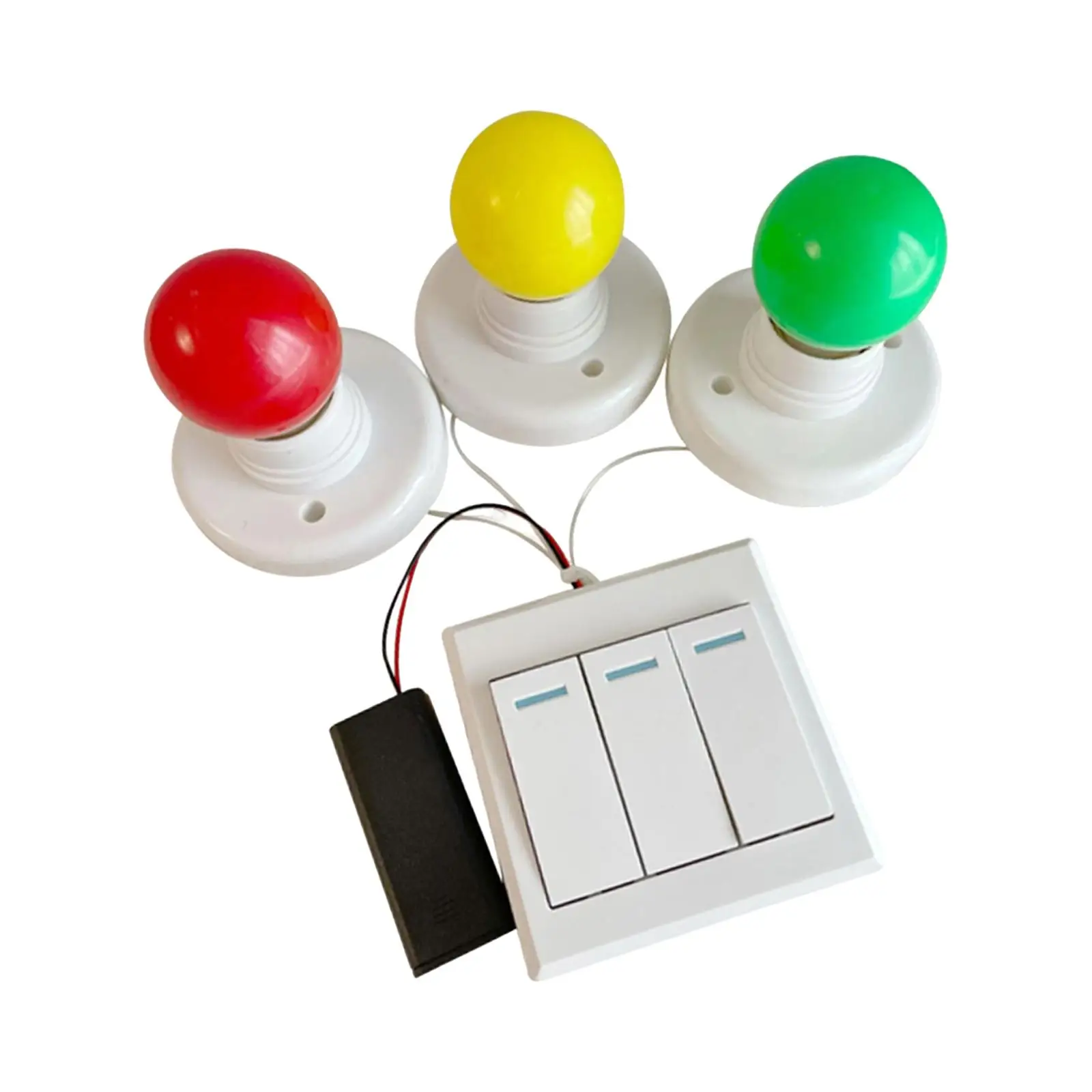 

Busy Board DIY Accessories Switch Control Bulbs Lamps Indoor Play Game
