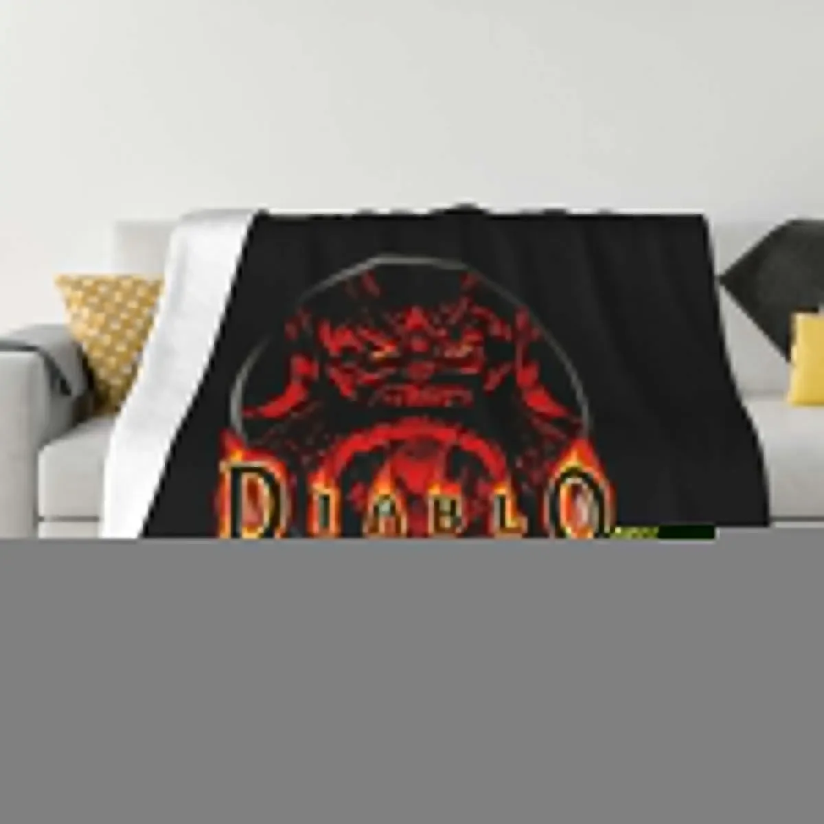 Diablo 4 Gameplay Throw Blanket Hairys anime decorative Nap Blankets