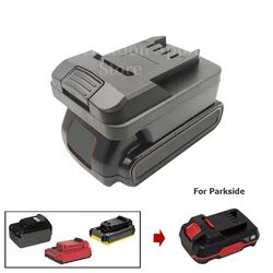 Battery Adapter For Black&Decker/Porter-Cable/Stanley 18V 20V Li-Ion Battery to For Parkside 20V Battery Power Tool Converter