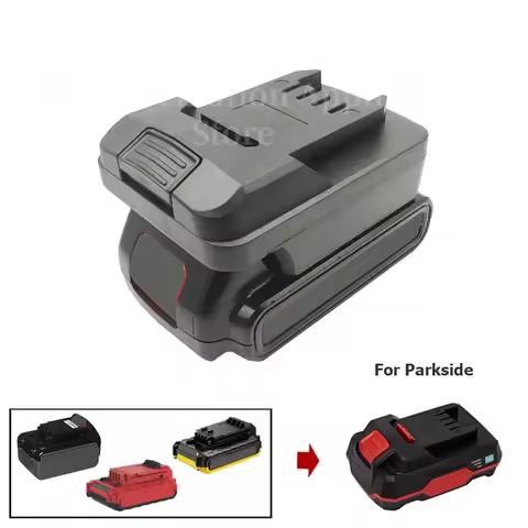 Battery Adapter For Black&amp;Decker/Porter-Cable/Stanley 18V 20V Li-Ion Battery to For Parkside 20V Battery Power Tool Converter