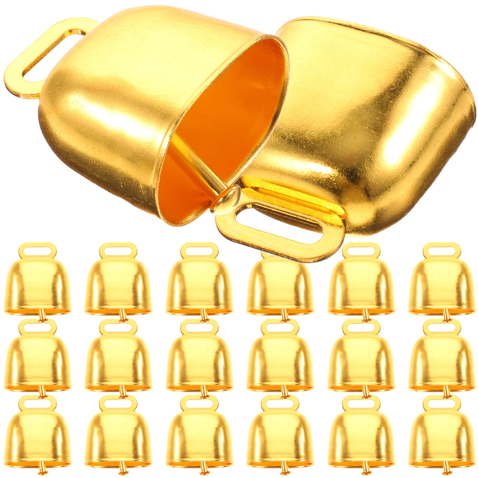 

20Pcs Vintage Metal Cattle Bells Loud Farm Animal Bells for Cows Sheep Goats Horses Anti Lost Livestock Hanging Ornament