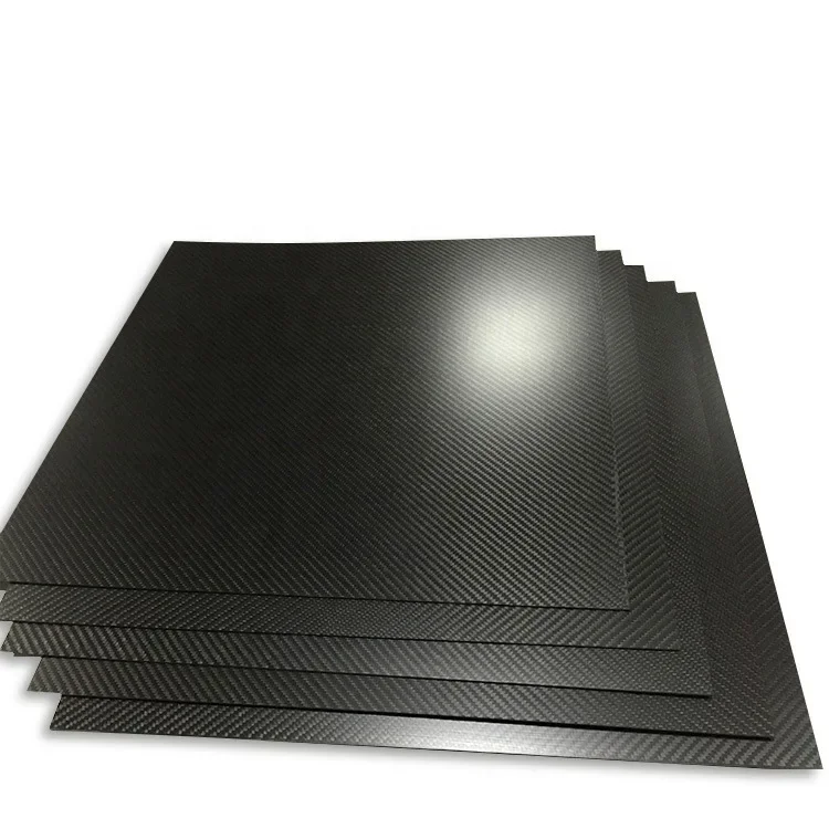 400x600mm Full 3K Carbon Fiber Plate Sheet High Strength Carbon Board Panel Thickness 1.0mm 1.5mm 2mm 2.5mm 3mm 4mm 5mm