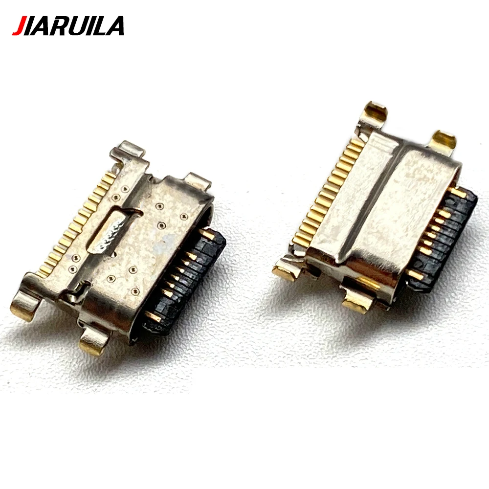 10Pcs，USB jack socket connector charger Charging Port For Xiaomi Poco Poco X5 Pro 5G M3 F1 X3 F2 F4 X4 GT C40 F5 M4 Pro 4G M5