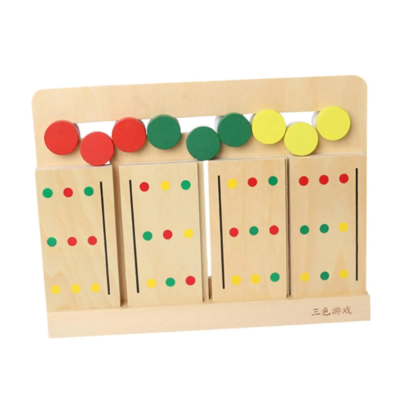 Montessori Houten Kleur Bijpassende Puzzels Bord Kinderen Leren Speelgoed Houten Puzzel Kleur Sorteren Spelen voor Leeftijden 3+ Vakantiecadeaus