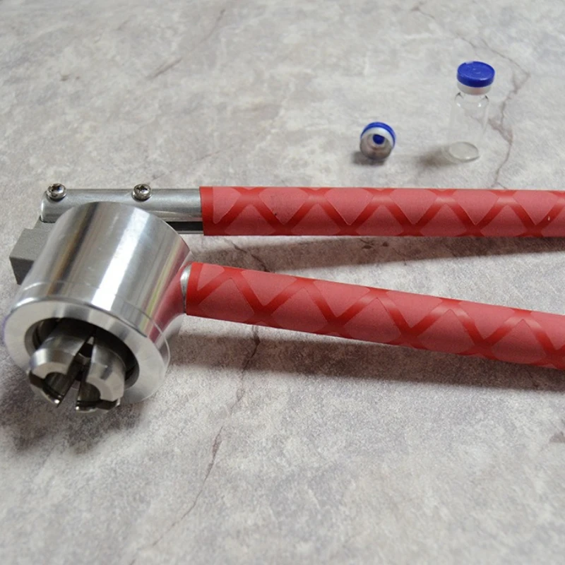 Capping Machine Packaging Equipment Xilin Vial Manual Capper Crimping Pliers Stainless Steel Oral Liquid Bottle Cap Sealing Tool