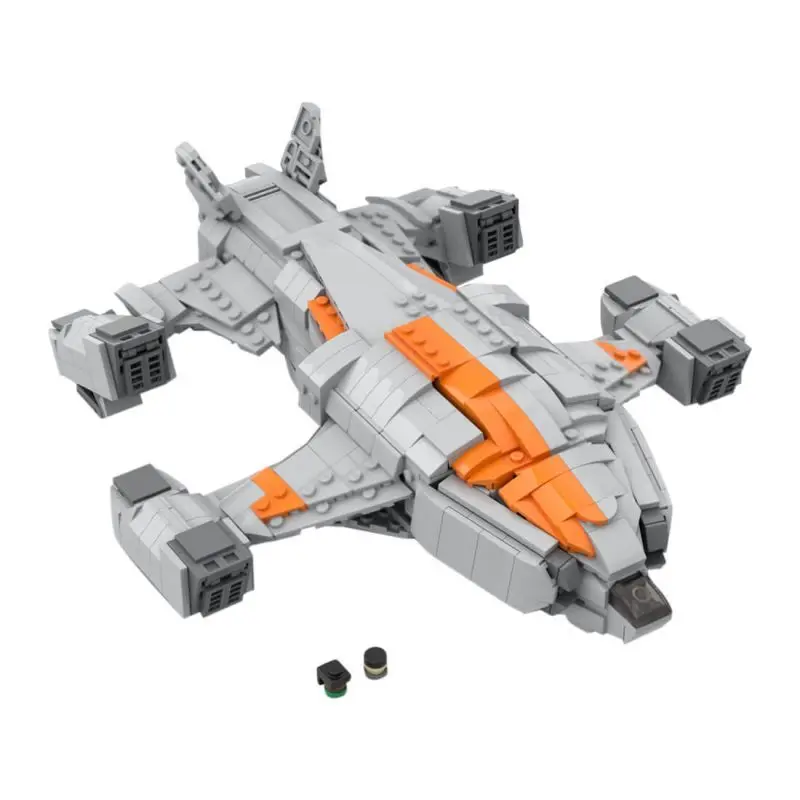 

Custom MOC-68713 1:250 scale chieftain Elite dangerous 1171 Parts Toys Gift