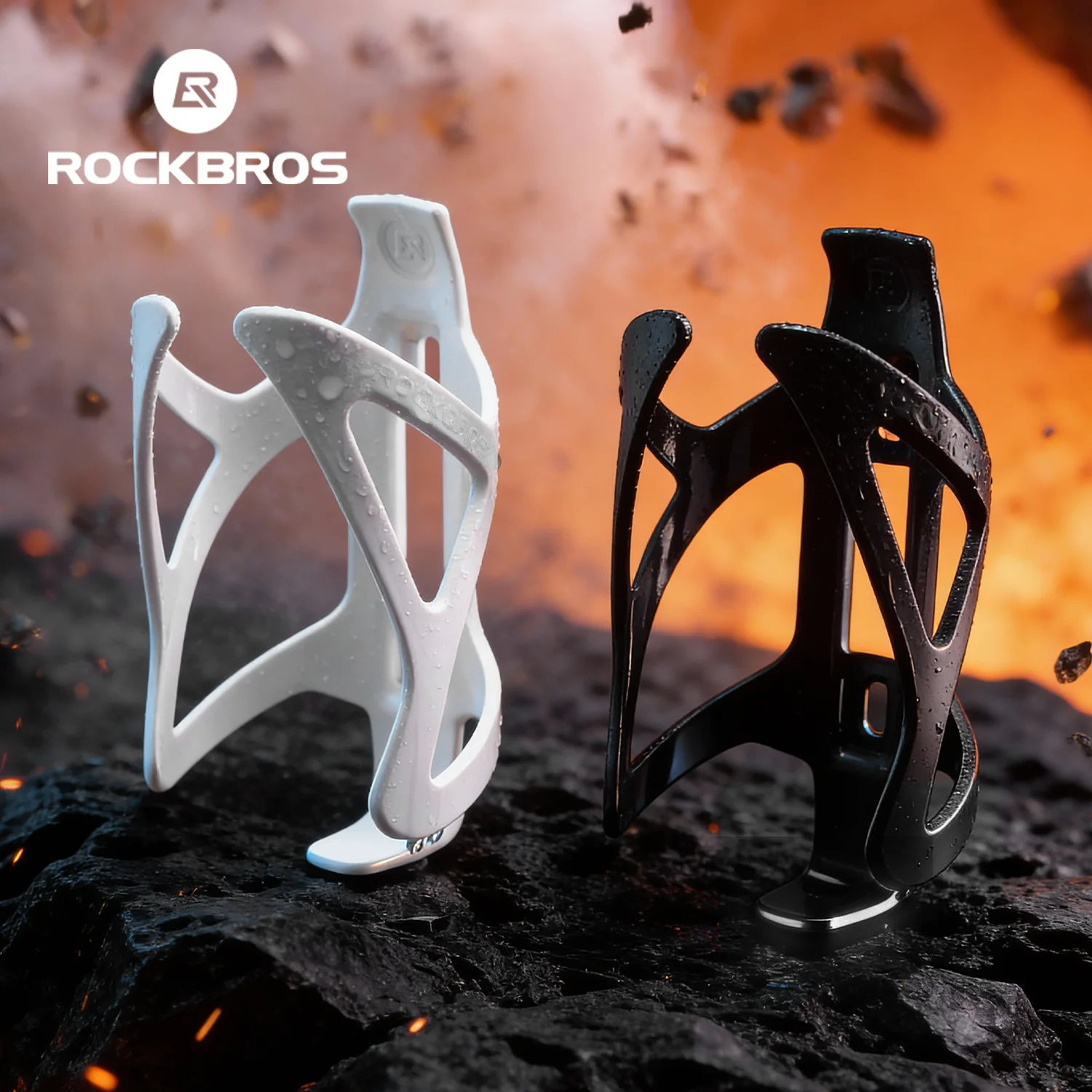 ROCKBROS Cycling Bottle Cages Ultralight MTB Road Bike Water Bottle Bracket Bicycle Water Bottle Cage Bike Cup Holder
