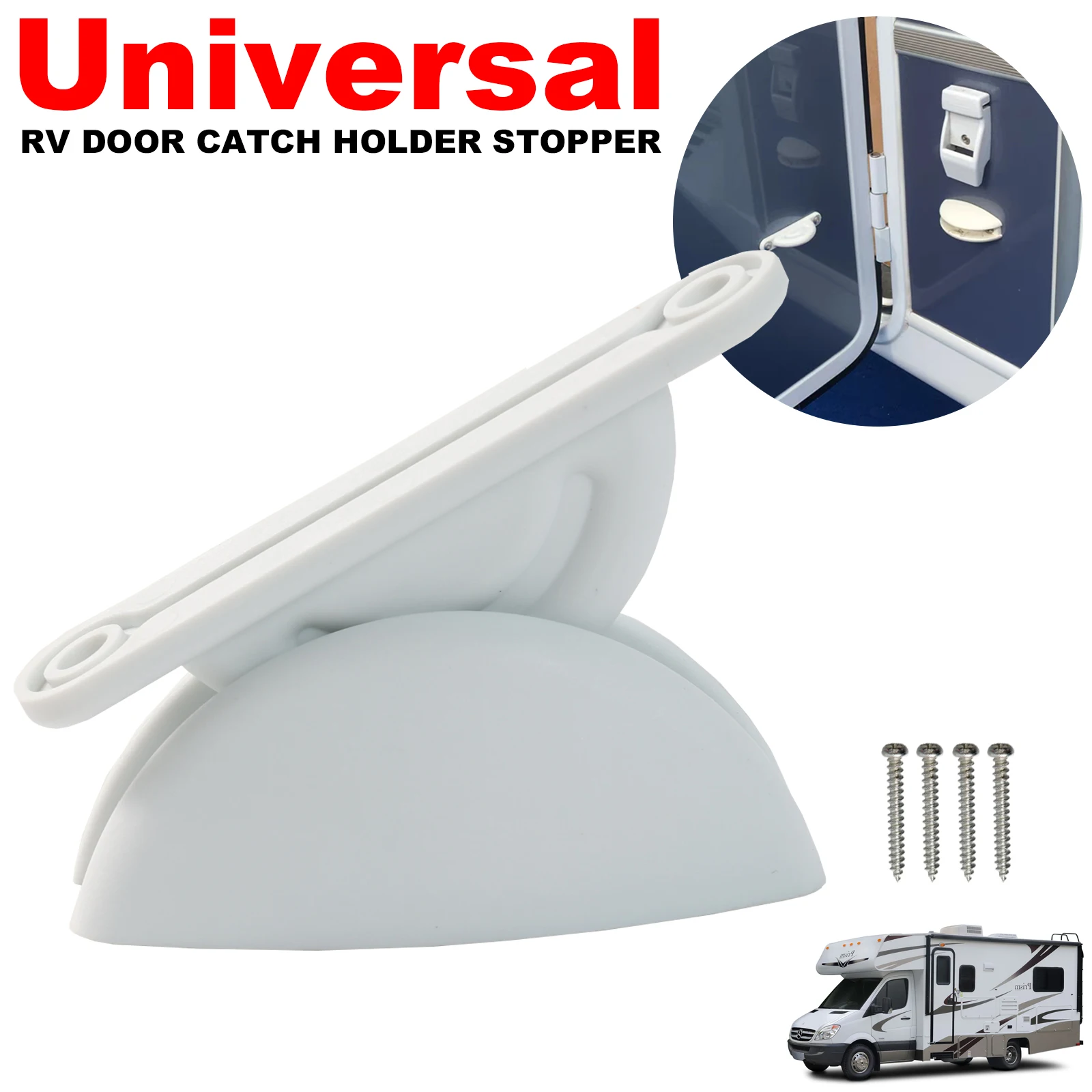 Car RV Door Holder Latch Entry Door Catch Latch Retainer Limiter Holder Trailer Camping Camper Caravan Trailer Car Accessories